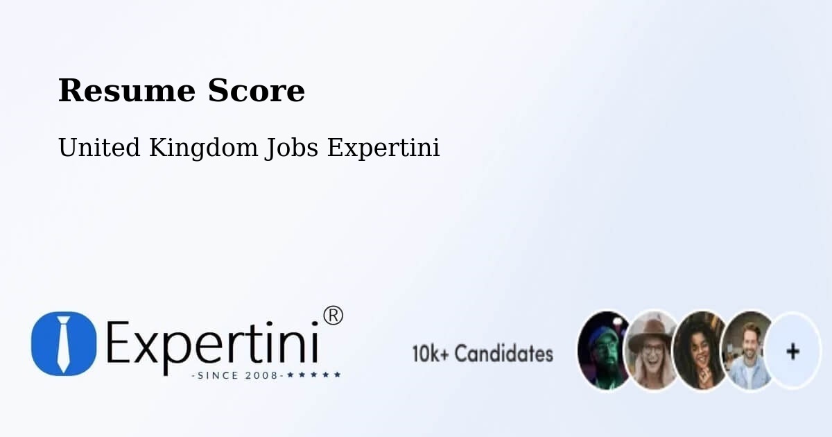 Resume Score & Job Description Match Tool – Elgin - United Kingdom Jobs Expertini